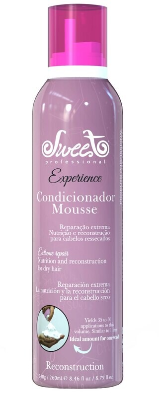 Sweet Professional - Mousse Conditioner Reconstruction 260 ml Sweet Professional - Mousse Conditioner Reconstruction 260 ml