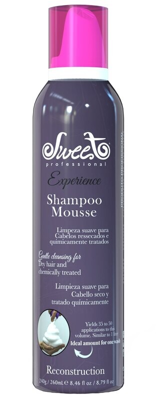 Sweet Professional - Mousse Shampoo Reconstruction 260 ml Sweet Professional - Mousse Shampoo Reconstruction 260 ml