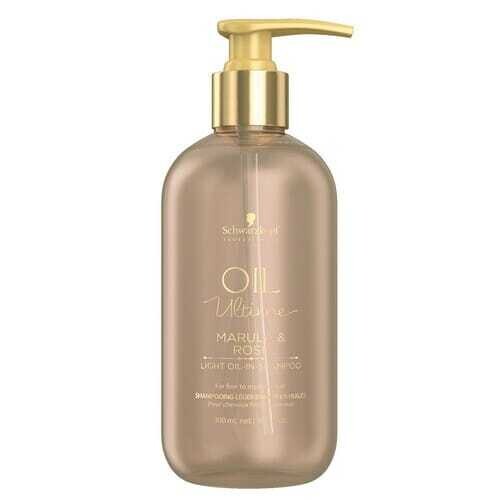 Schwarzkopf - Marula & Rose Light Oil In Shampoo 300 ml Schwarzkopf - Marula & Rose Light Oil In Shampoo 300 ml