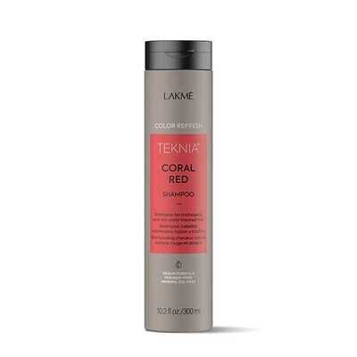 Lakme - TKN Coral Red Shampoo Refresh 300 ml Lakme - TKN Coral Red Shampoo Refresh 300 ml