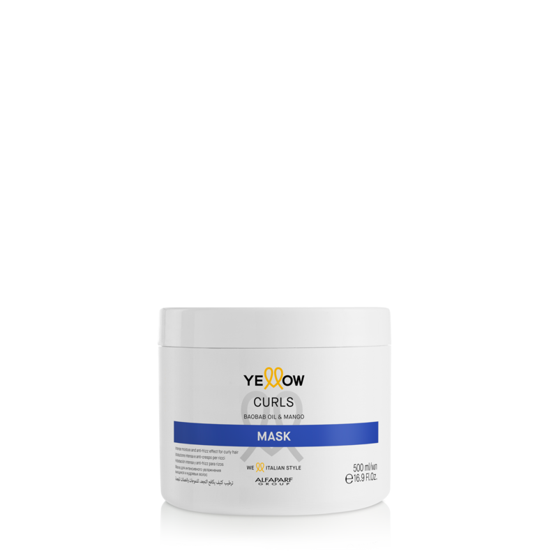 Yellow - Curls Mask 500 ml Yellow - Curls Mask 500 ml