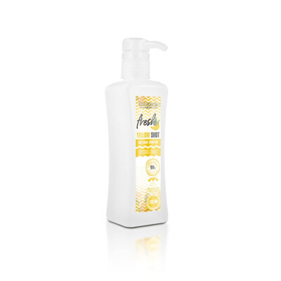 Salerm - Biokera Fresh Yellow Shot Curly Cream 300 ml Salerm - Biokera Fresh Yellow Shot Curly Cream 300 ml