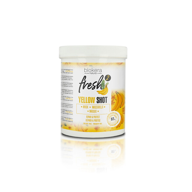 Salerm - Biokera Fresh Yellow Shot Mask 1000 ml Salerm - Biokera Fresh Yellow Shot Mask 1000 ml