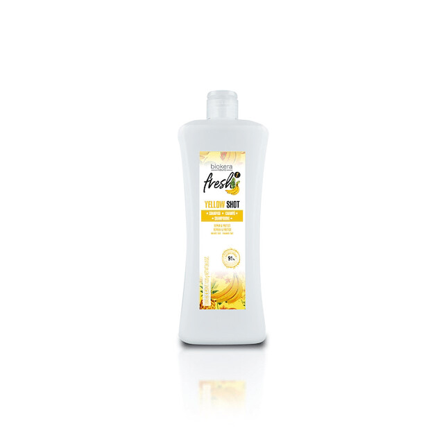 Salerm - Biokera Fresh Yellow Shot Shampoo 1000 ml Salerm - Biokera Fresh Yellow Shot Shampoo 1000 ml