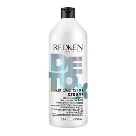 Redken - Detox Hair Cleansing Cream Shampoo 1000 ml Redken - Detox Hair Cleansing Cream Shampoo 1000 ml