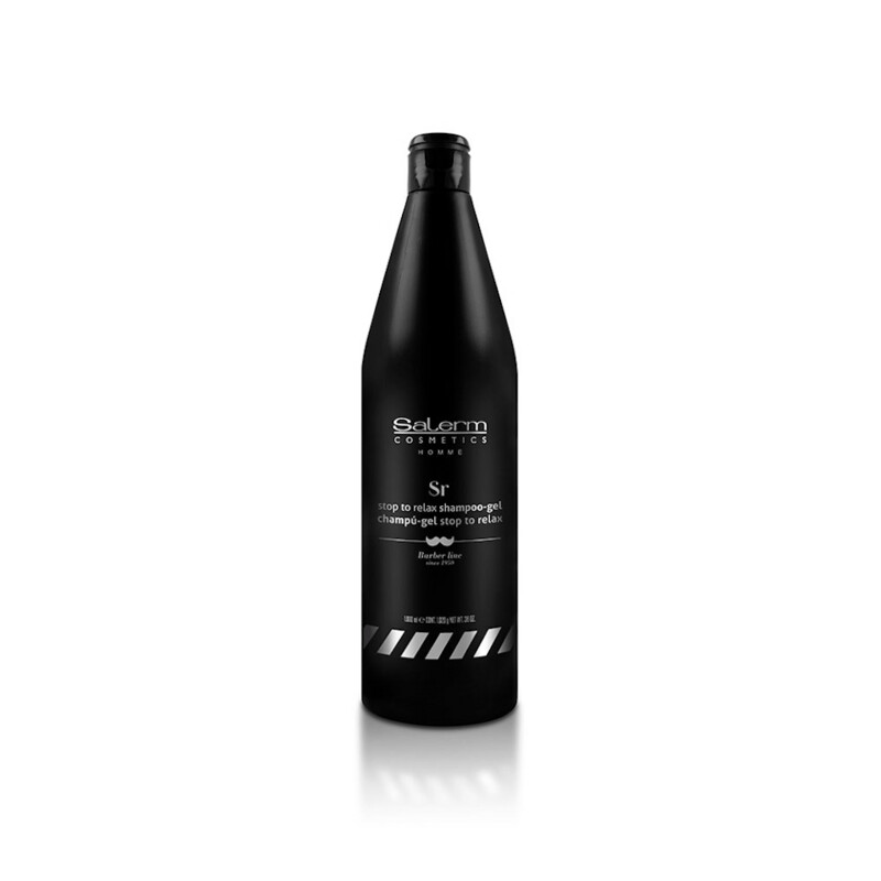 Salerm Homme - Stop To Relax Shampoo Gel 1000 ml Salerm Homme - Stop To Relax Shampoo Gel 1000 ml
