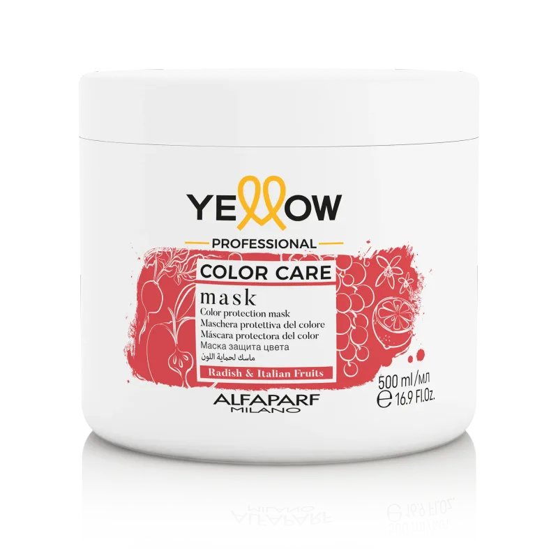 Yellow - Color Care Mask 500 ml Yellow - Color Care Mask 500 ml