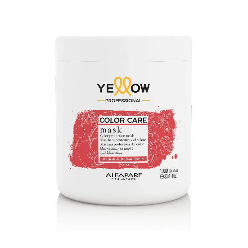 Yellow - Color Care Mask 1000 ml Yellow - Color Care Mask 1000 ml
