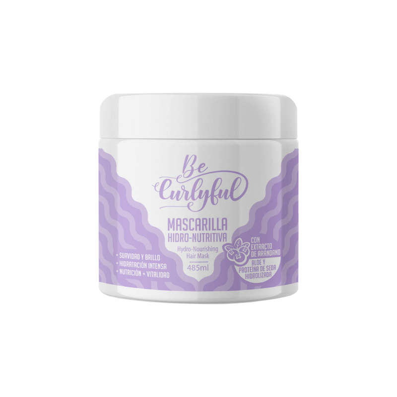 Be Curlyful - Hydro-Nourishing Hair Mask 485 ml Be Curlyful - Hydro-Nourishing Hair Mask 485 ml