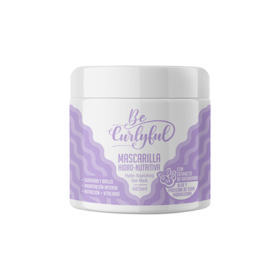 Be Curlyful - Hydro-Nourishing Hair Mask 485 ml Be Curlyful - Hydro-Nourishing Hair Mask 485 ml