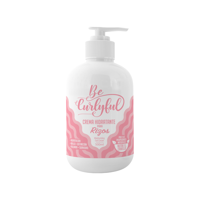 Be Curlyful - Moisturizing Curl Cream 500 ml Be Curlyful - Moisturizing Curl Cream 500 ml