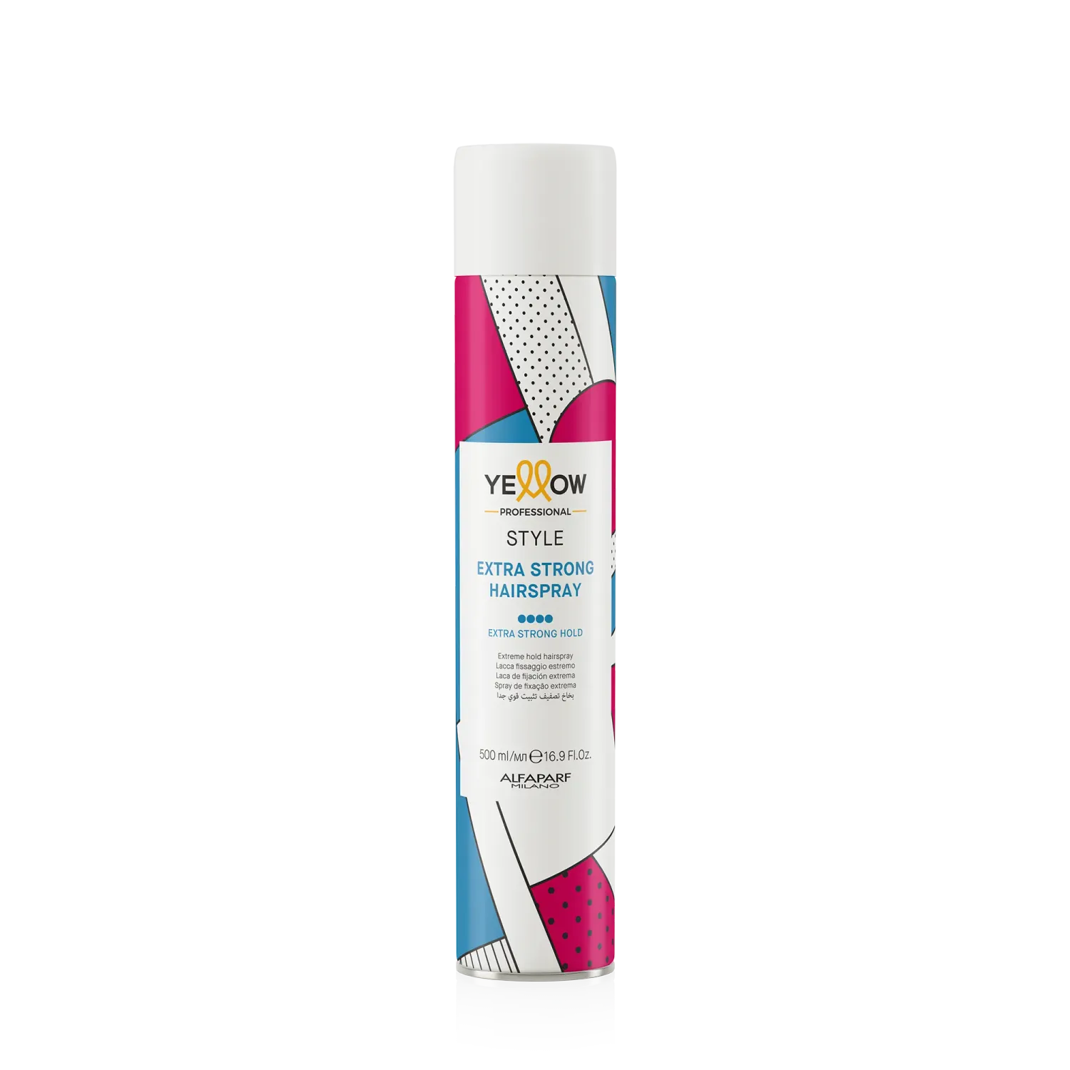 Yellow - Style Extra Strong Hairspray 500 ml