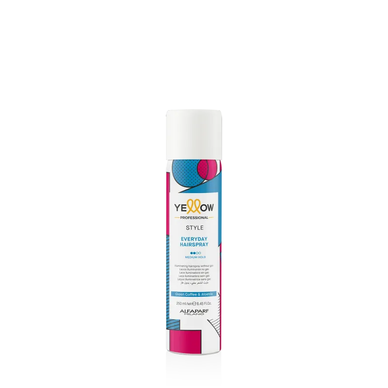 Yellow - Style Everyday Hairspray 250 ml Yellow - Style Everyday Hairspray 250 ml