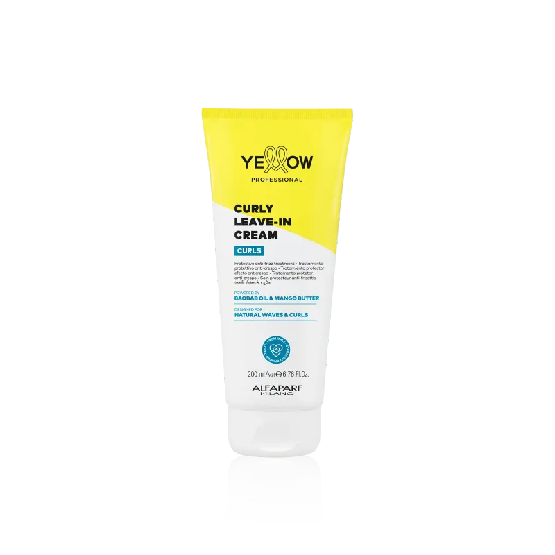 Yellow - Curls Leave-In Cream 200 ml