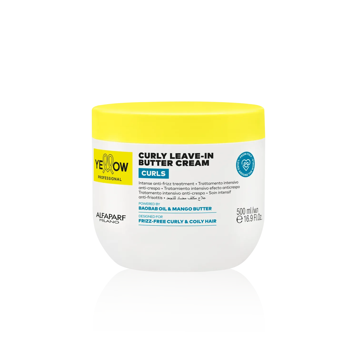 Yellow - Curls Leave-In Butter Cream 500 ml