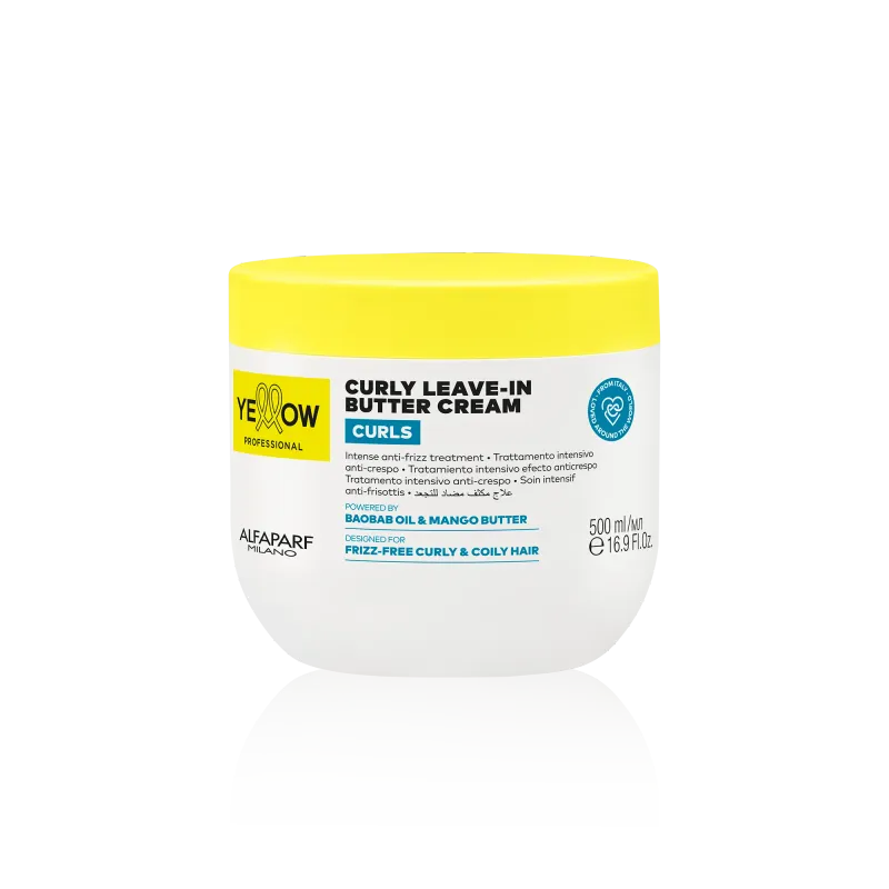 Yellow - Curls Leave-In Butter Cream 500 ml