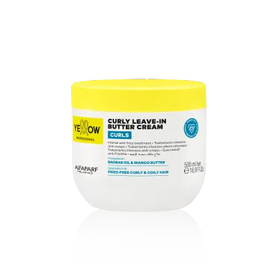 Yellow - Curls Leave-In Butter Cream 500 ml