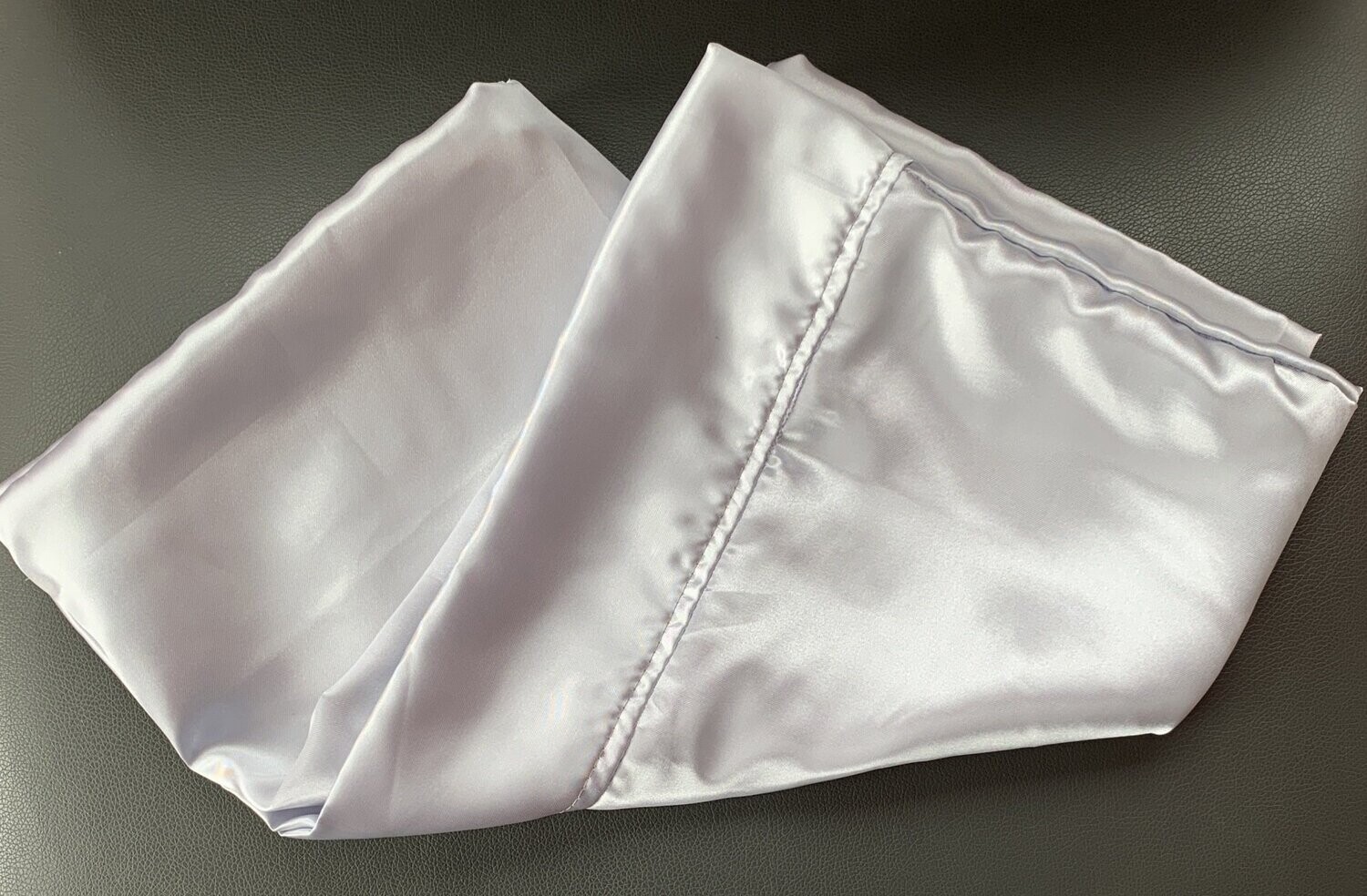 Funda de satín Blanco
