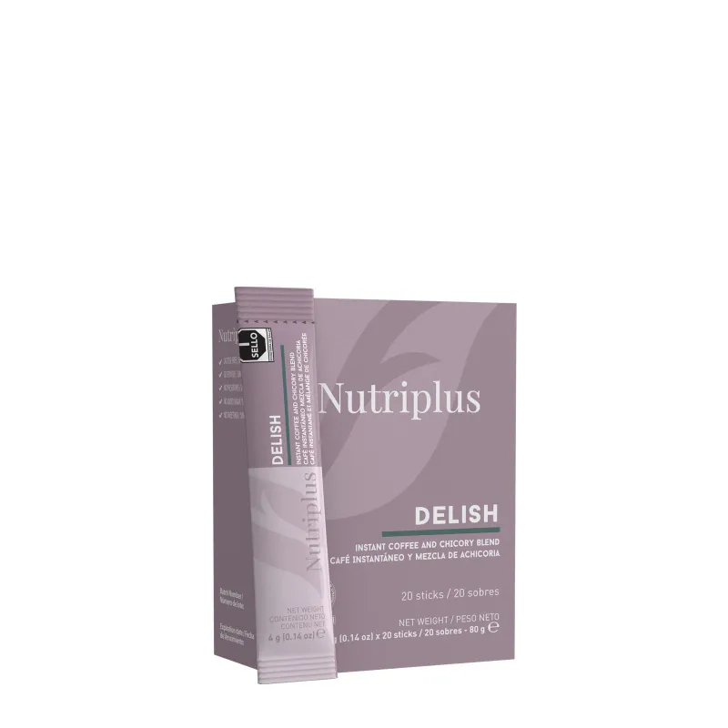 Nutriplus - Delish Instant Coffee and Chicory Blend Sticks 20 x 4 gr