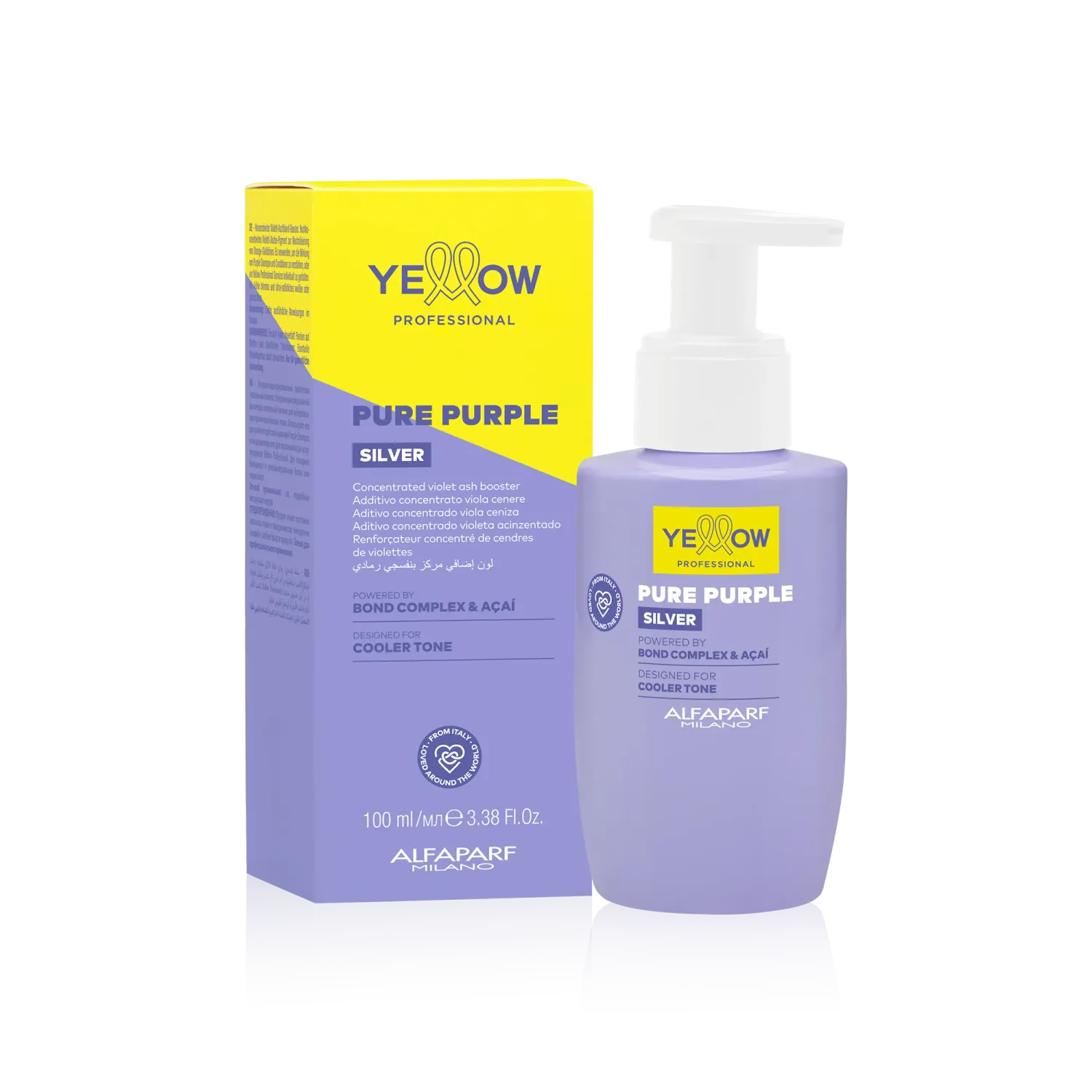 Yellow - Silver Pure Purple 100
