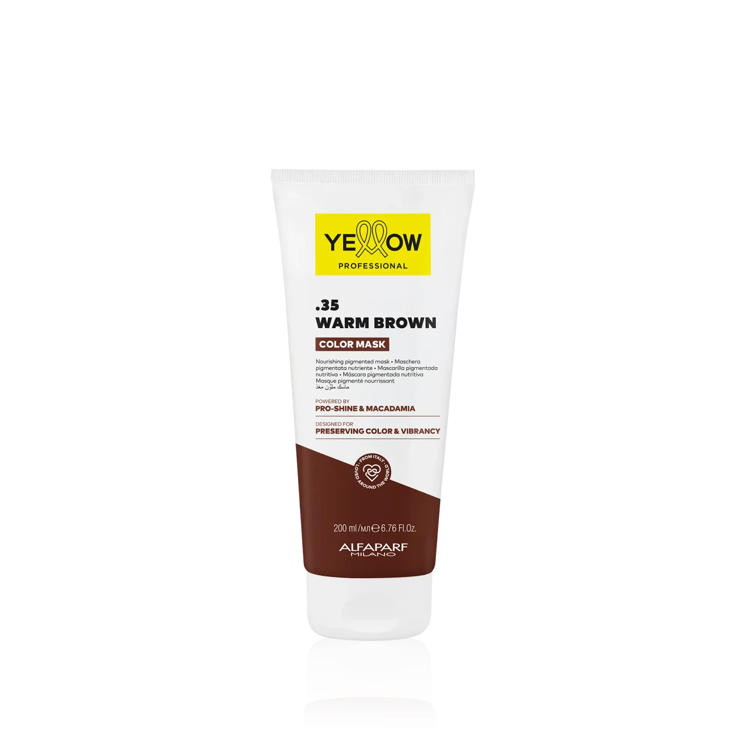 Yellow - Color Mask Marrón Cálido  200 ml