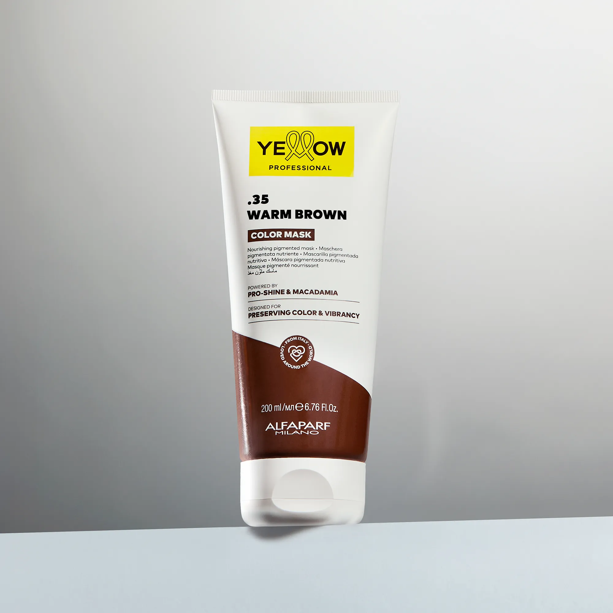 Yellow - Color Mask Marrón Cálido 200 ml