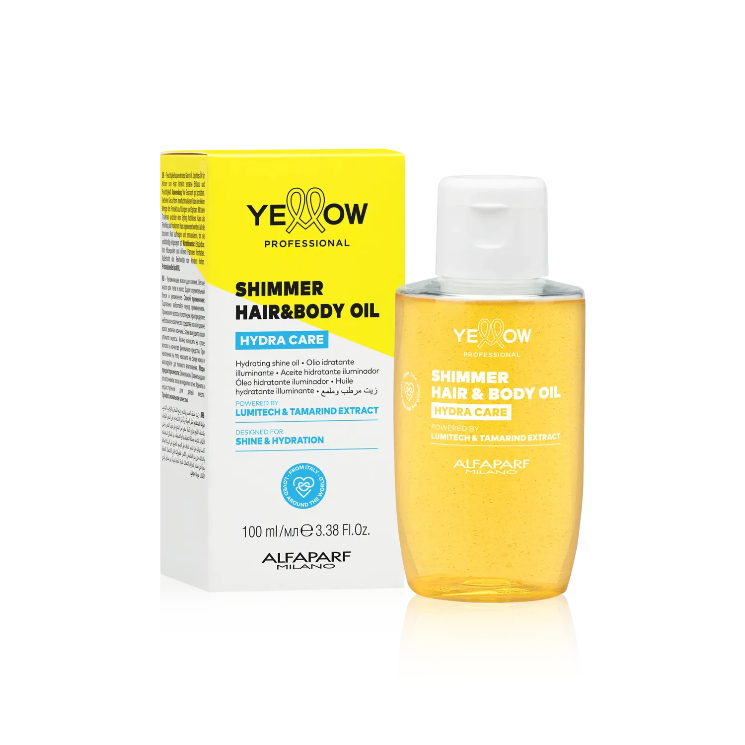 Yellow - Hydra Care Hair y Body oil 100 ml