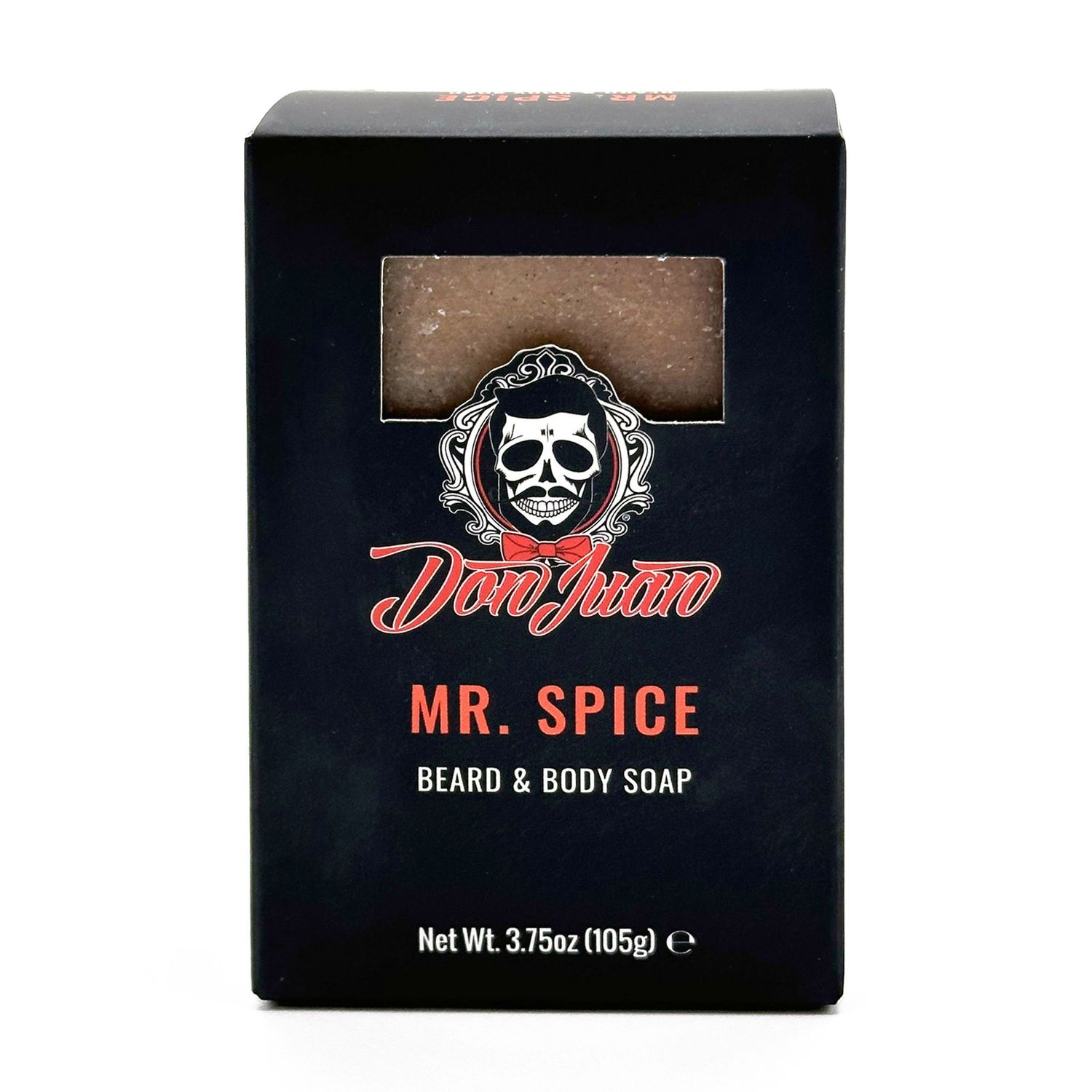 Don Juan Pomade - Mr. Spice Jabón orgánico para barba y cuerpo 105 gr Don Juan Pomade - Mr. Spice Jabón orgánico para barba y cuerpo 105 gr