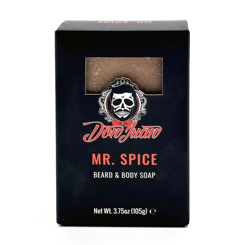 Don Juan Pomade - Mr. Spice Jabón orgánico para barba y cuerpo 105 gr