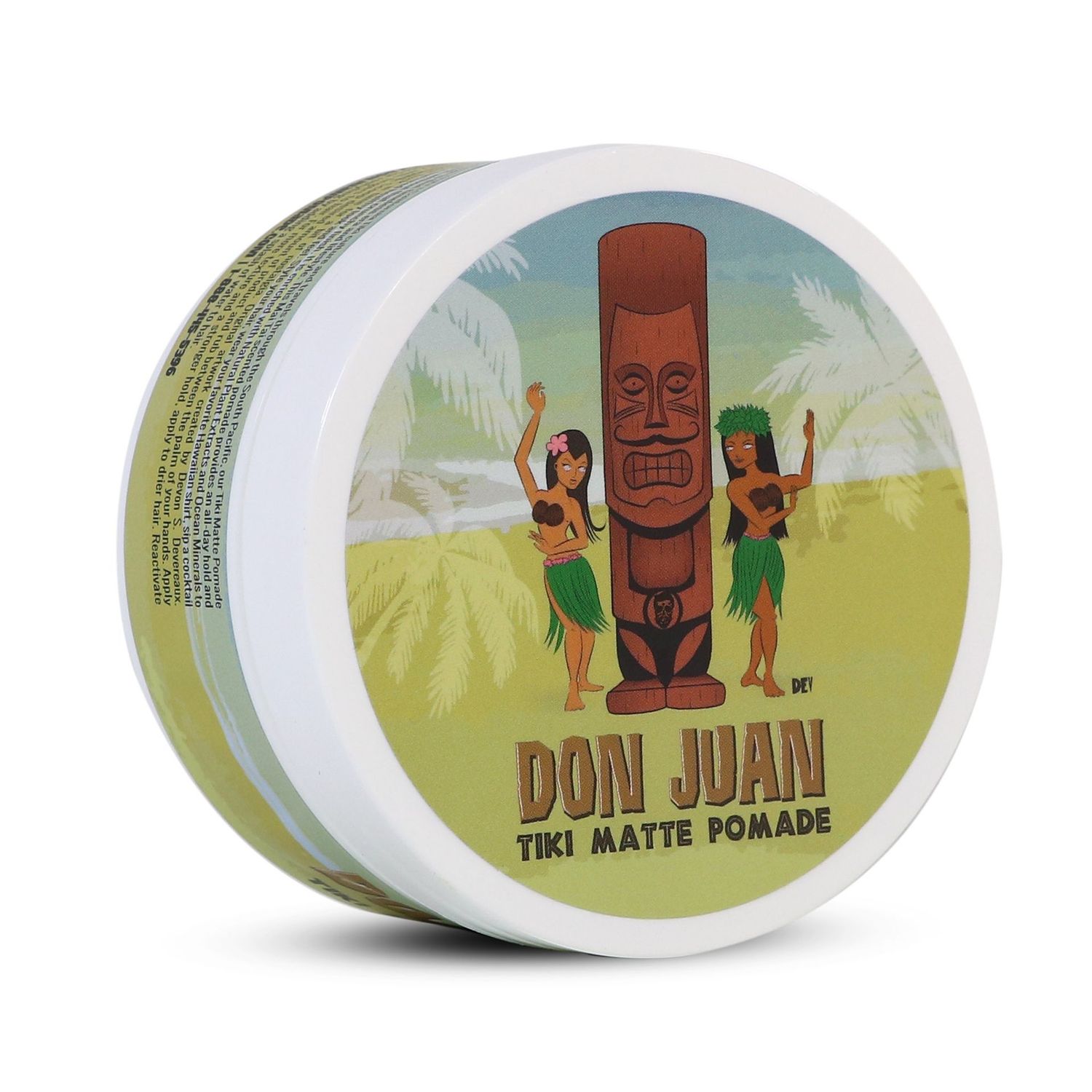 Don Juan Pomade - Tiki Pomada Mate 113 gr Don Juan Pomade - Tiki Pomada Mate 113 gr