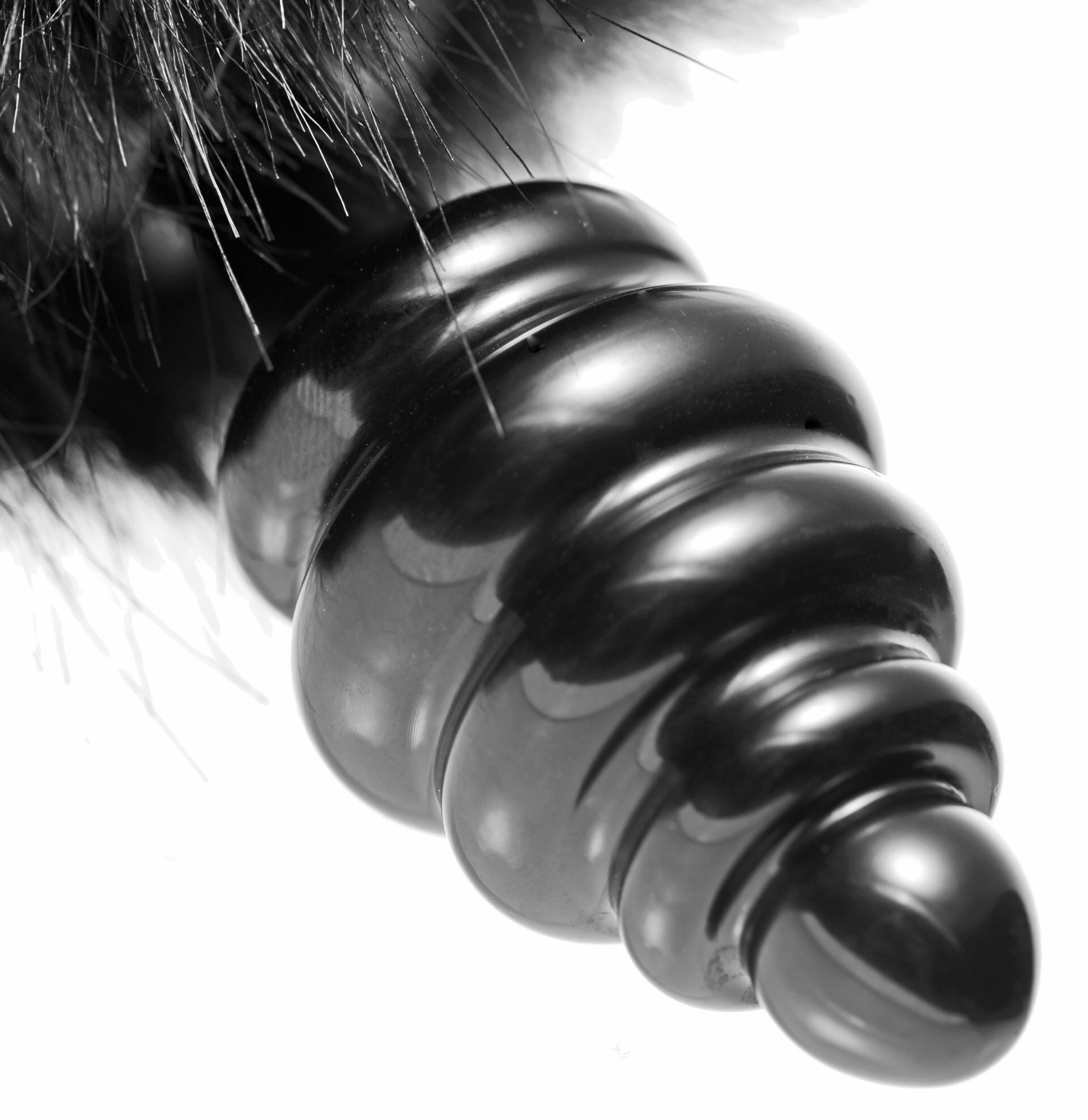 Tailz - Black Bunny Tail Anal Plug