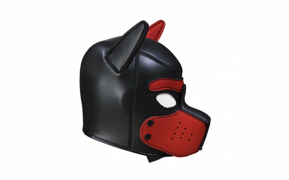 Daytona - Puppy Play Hood - Red