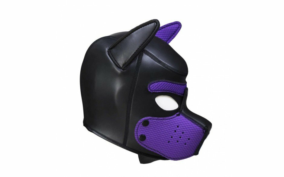 Daytona - Puppy Play Hood - Purple