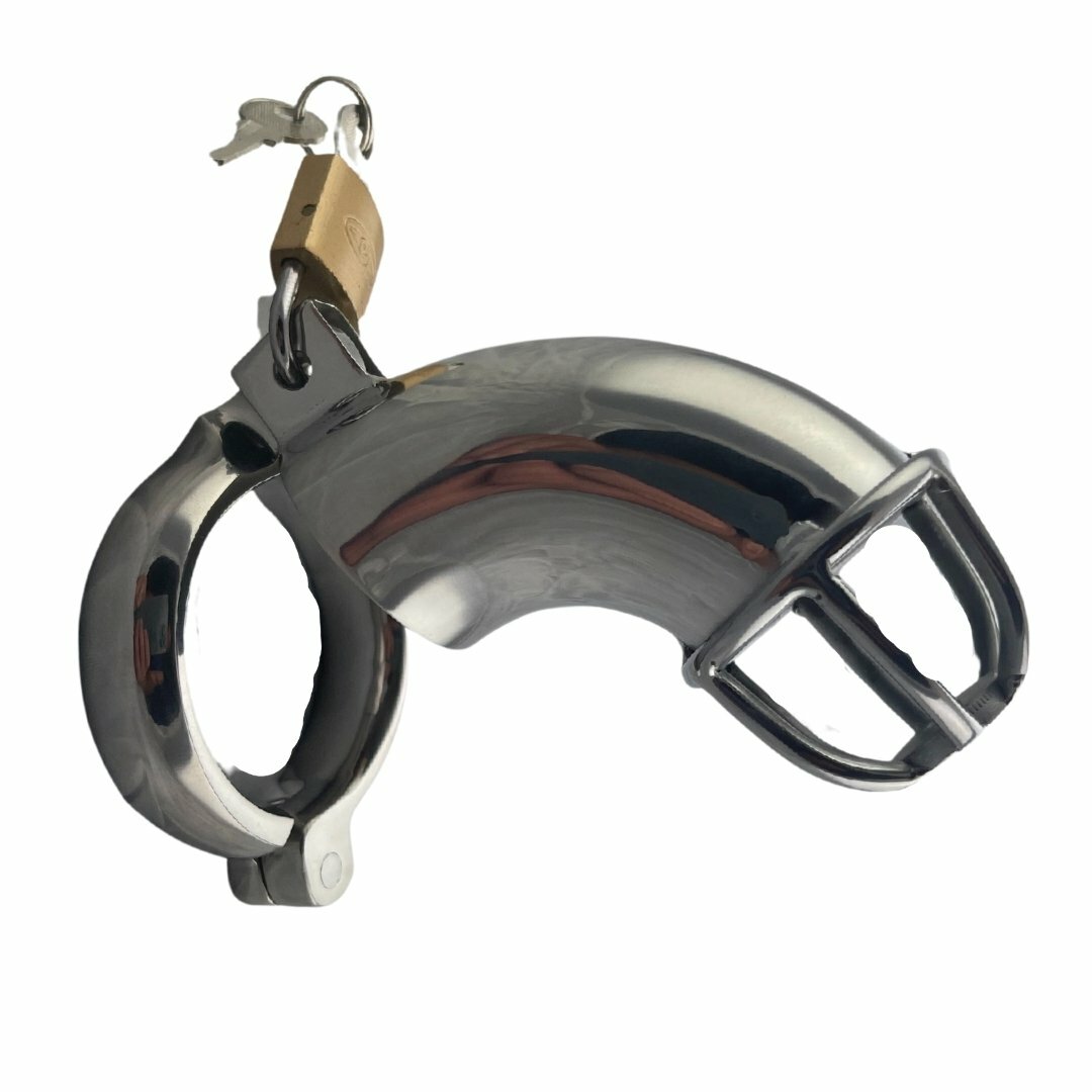 No Mercy Steel - Stainless Steel Chastity Cage - Cuff