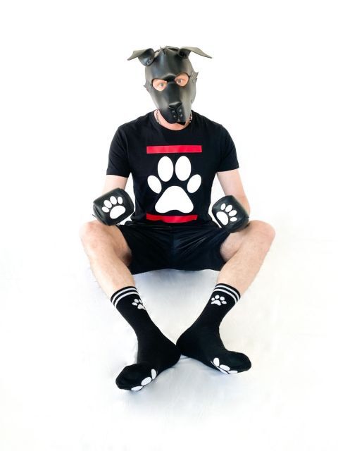 Sk8erboy - Puppy Socks - Black