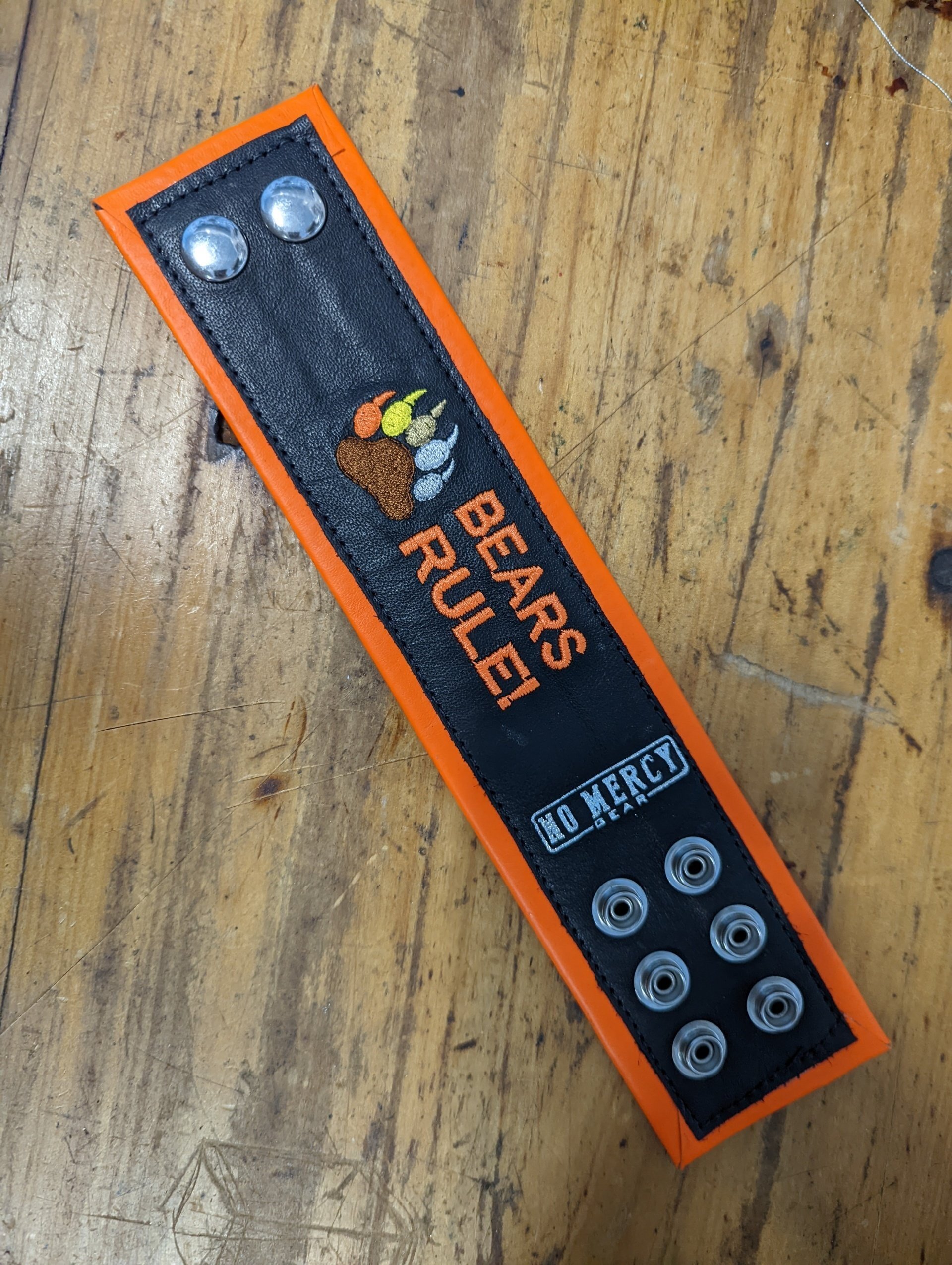 No Mercy Gear - Wrist Band - Bears Rule Design