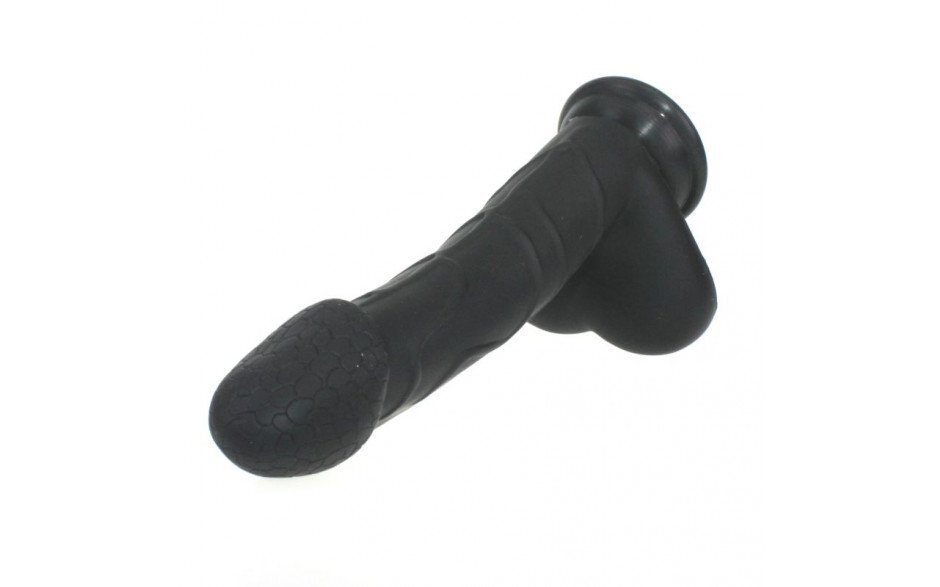 X-MEN - Realistic Dildo w/ Balls - Black