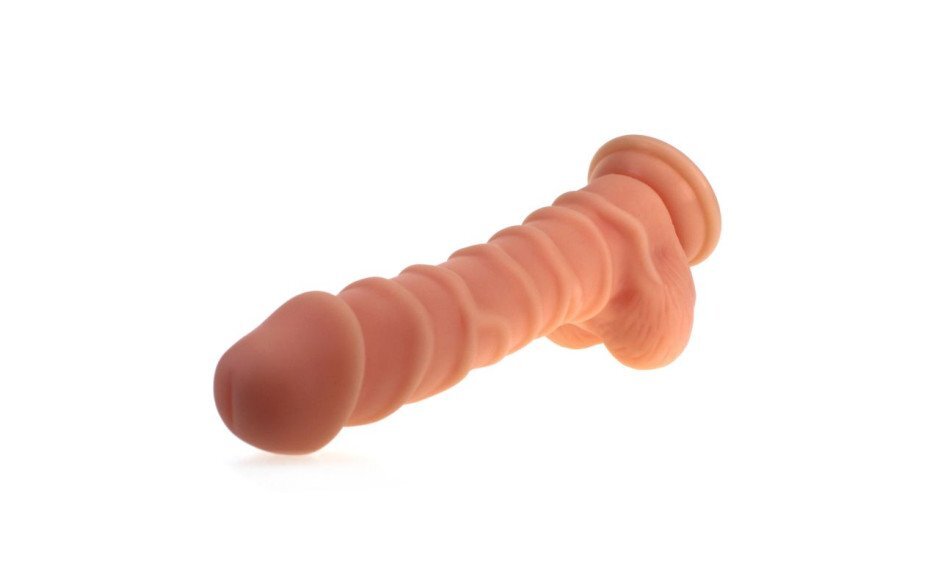 X-MEN - Realistic Dildo w/ Ridged Shaft and Balls