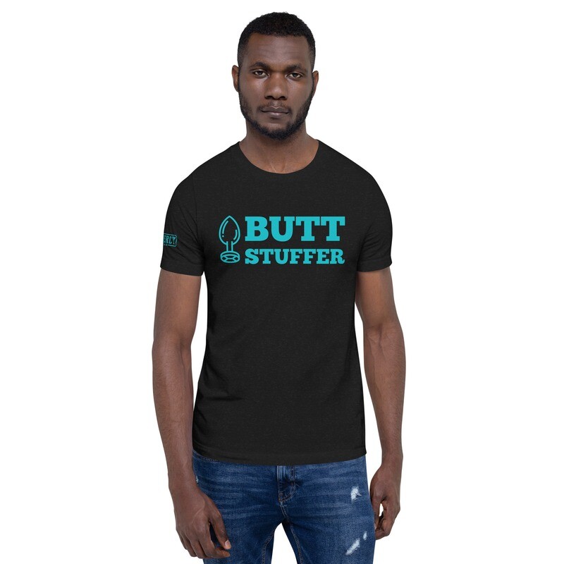 Butt Stuffer TShirt Teal, Size: XS