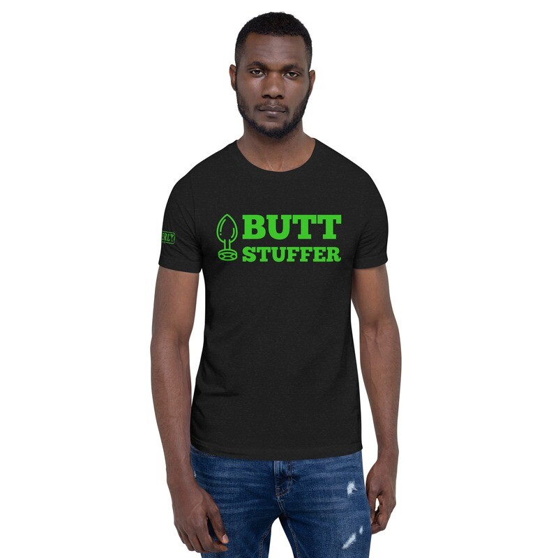 Butt Stuffer TShirt Green, Size: XS