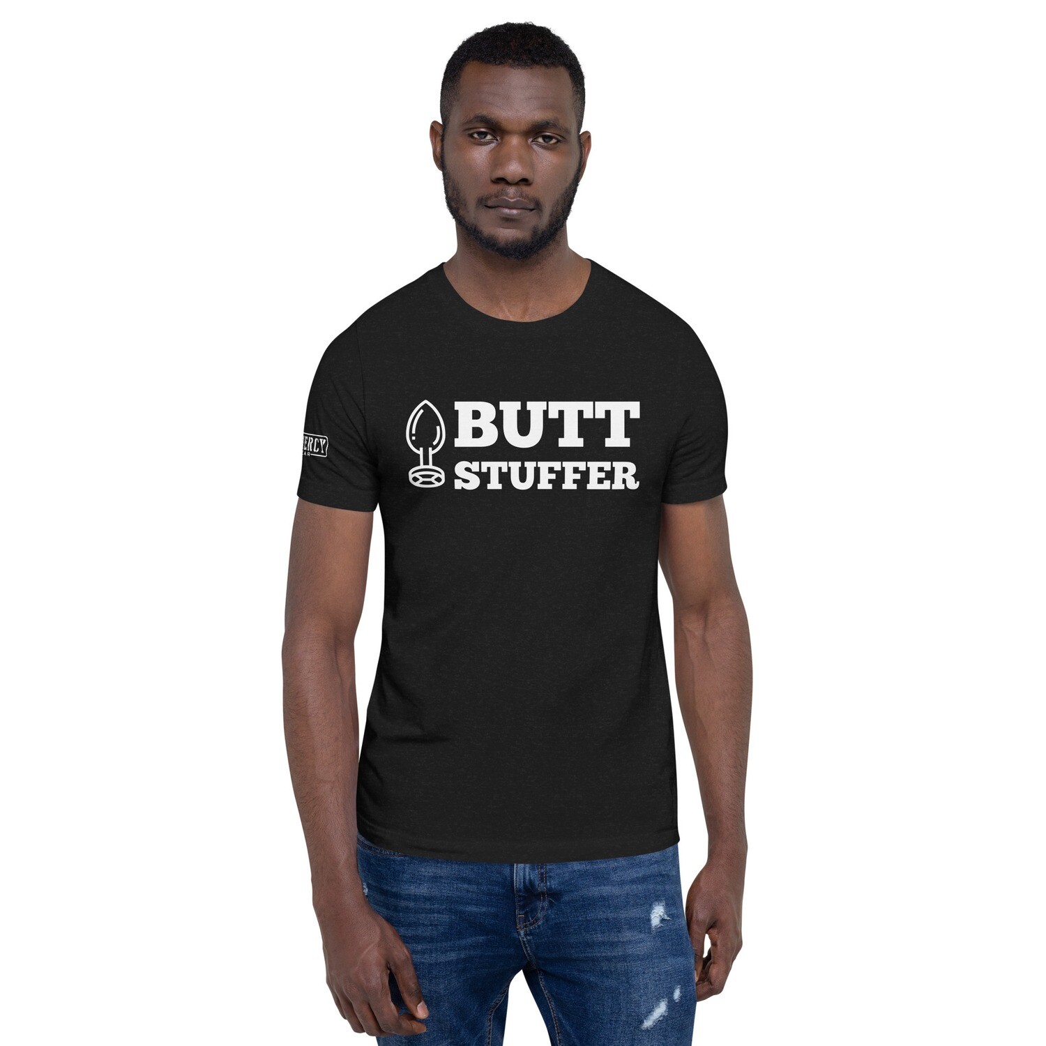 Butt Stuffer TShirt White, Size: XS