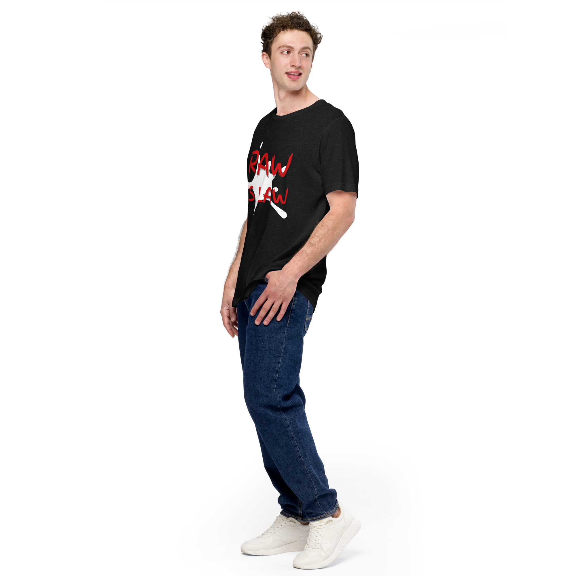 Raw Is Law TShirt Red