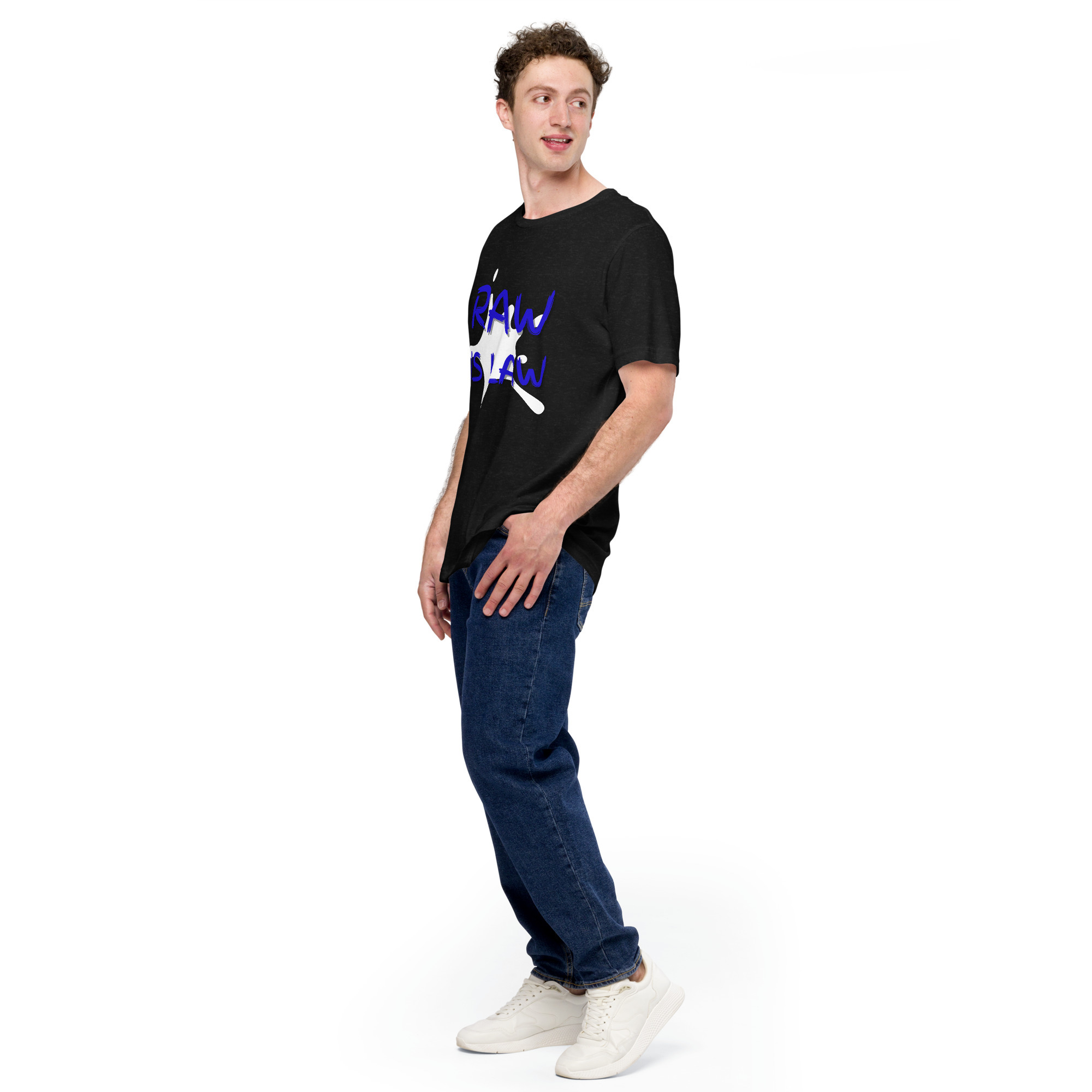 Raw Is Law TShirt Royal Blue