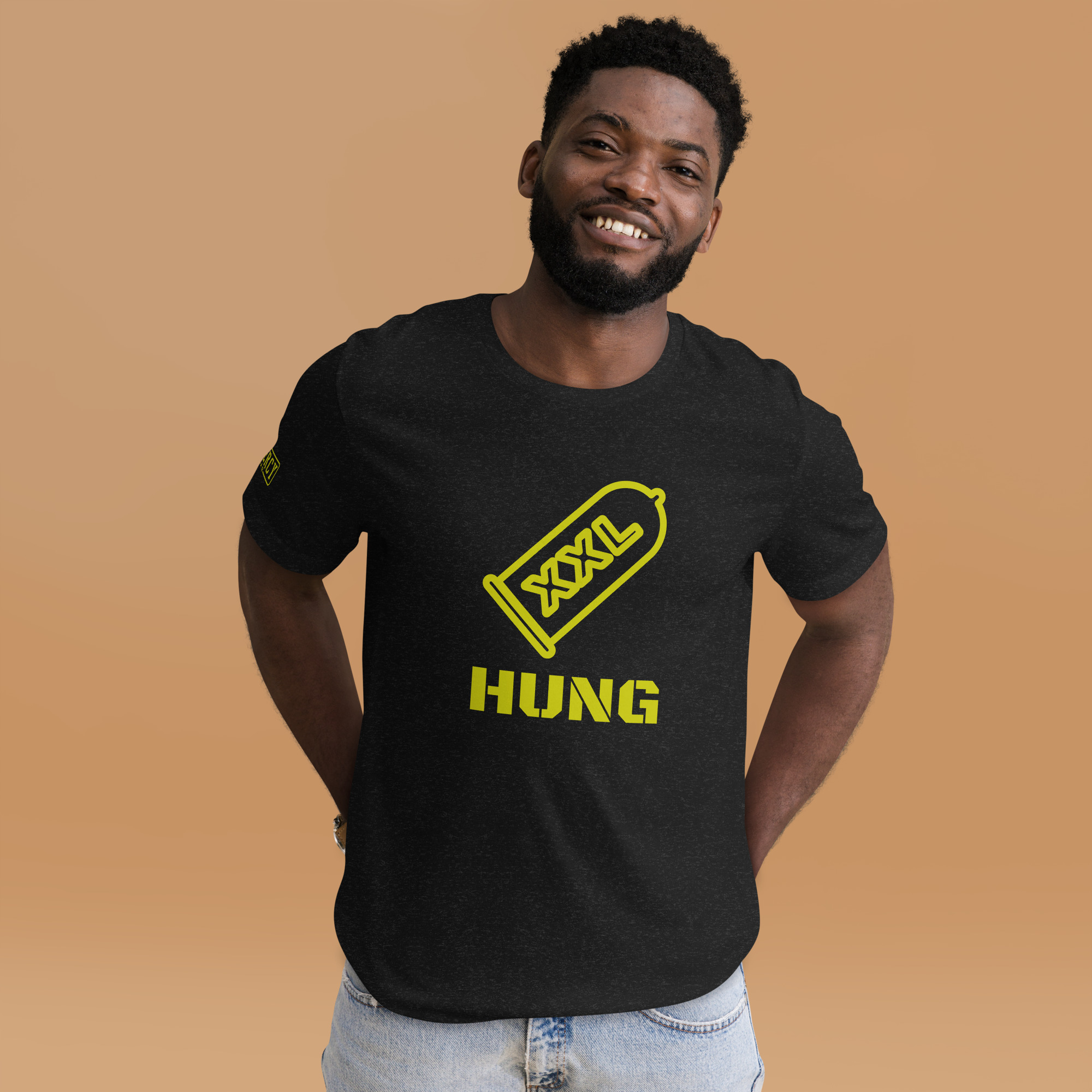 XXL Hung TShirt Yellow