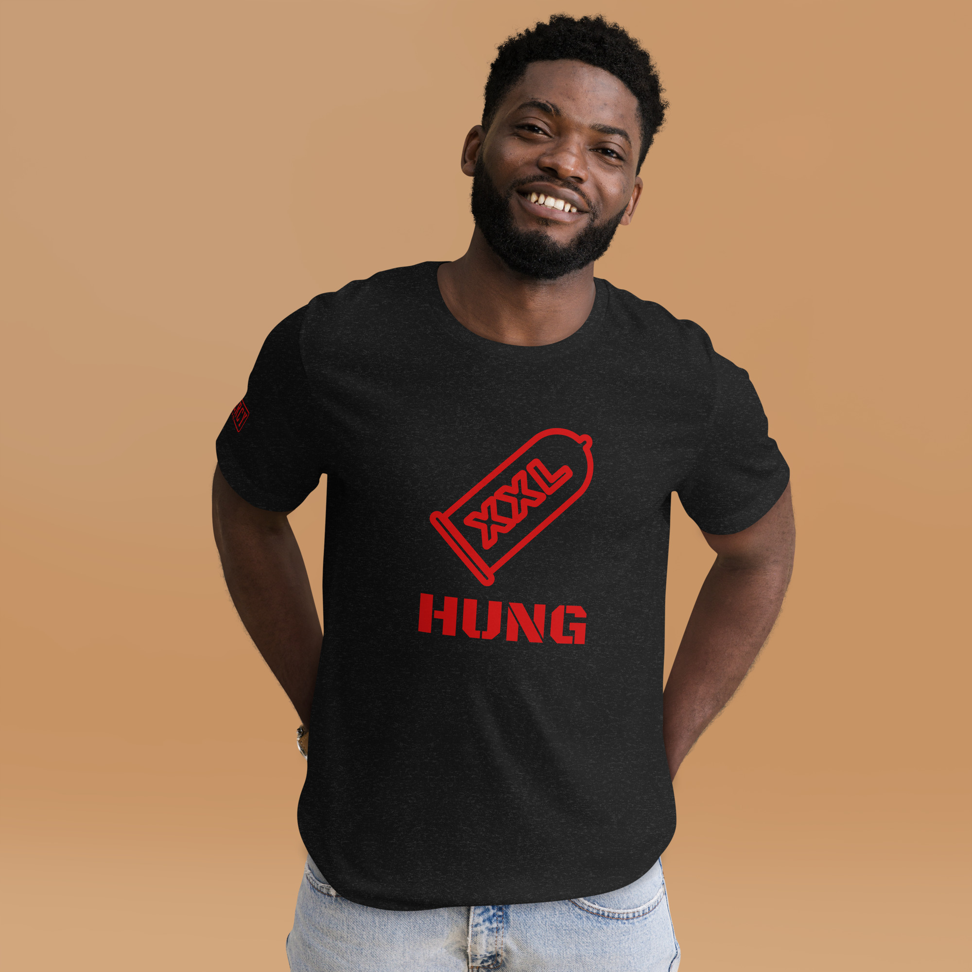 XXL Hung TShirt Red