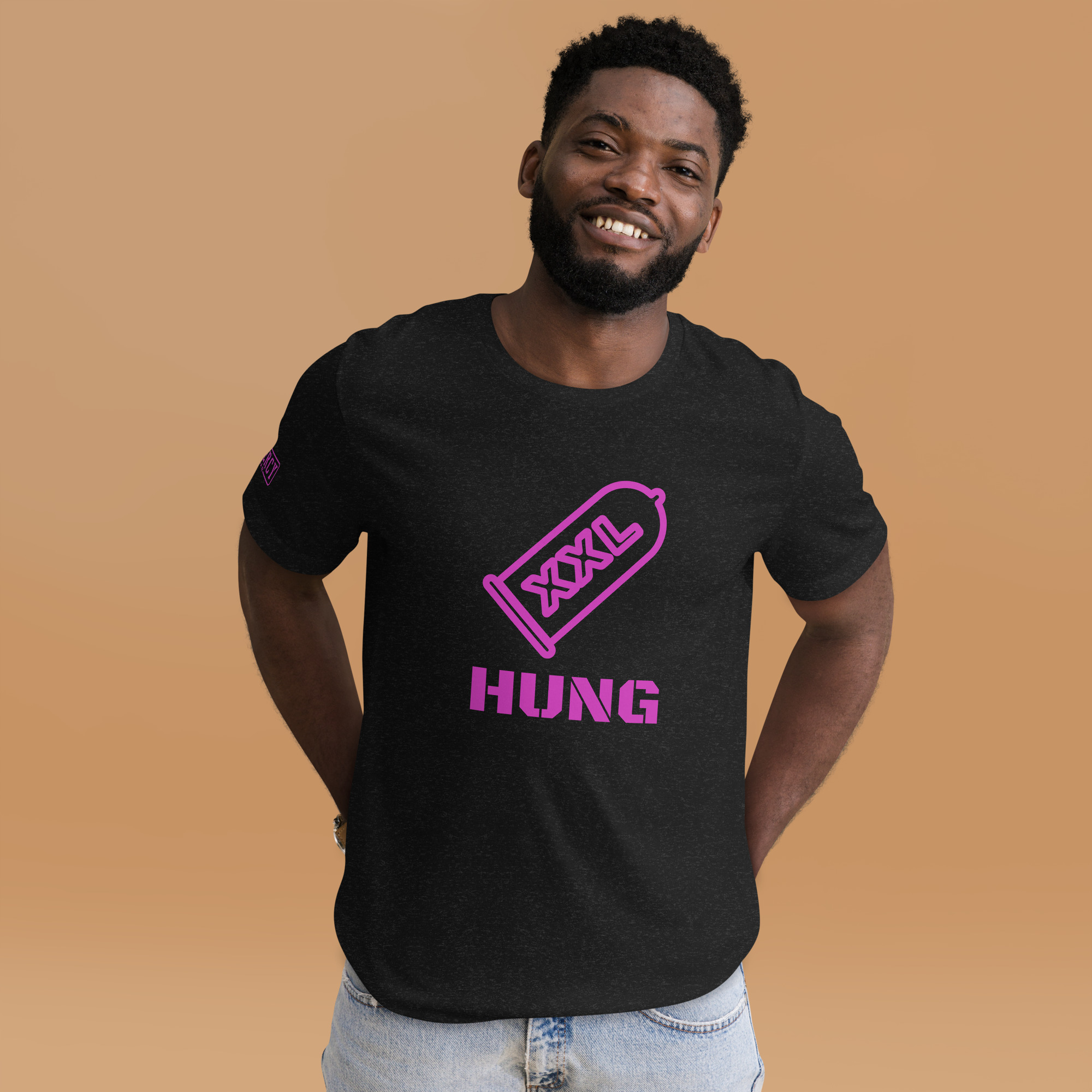 XXL Hung TShirt Pink
