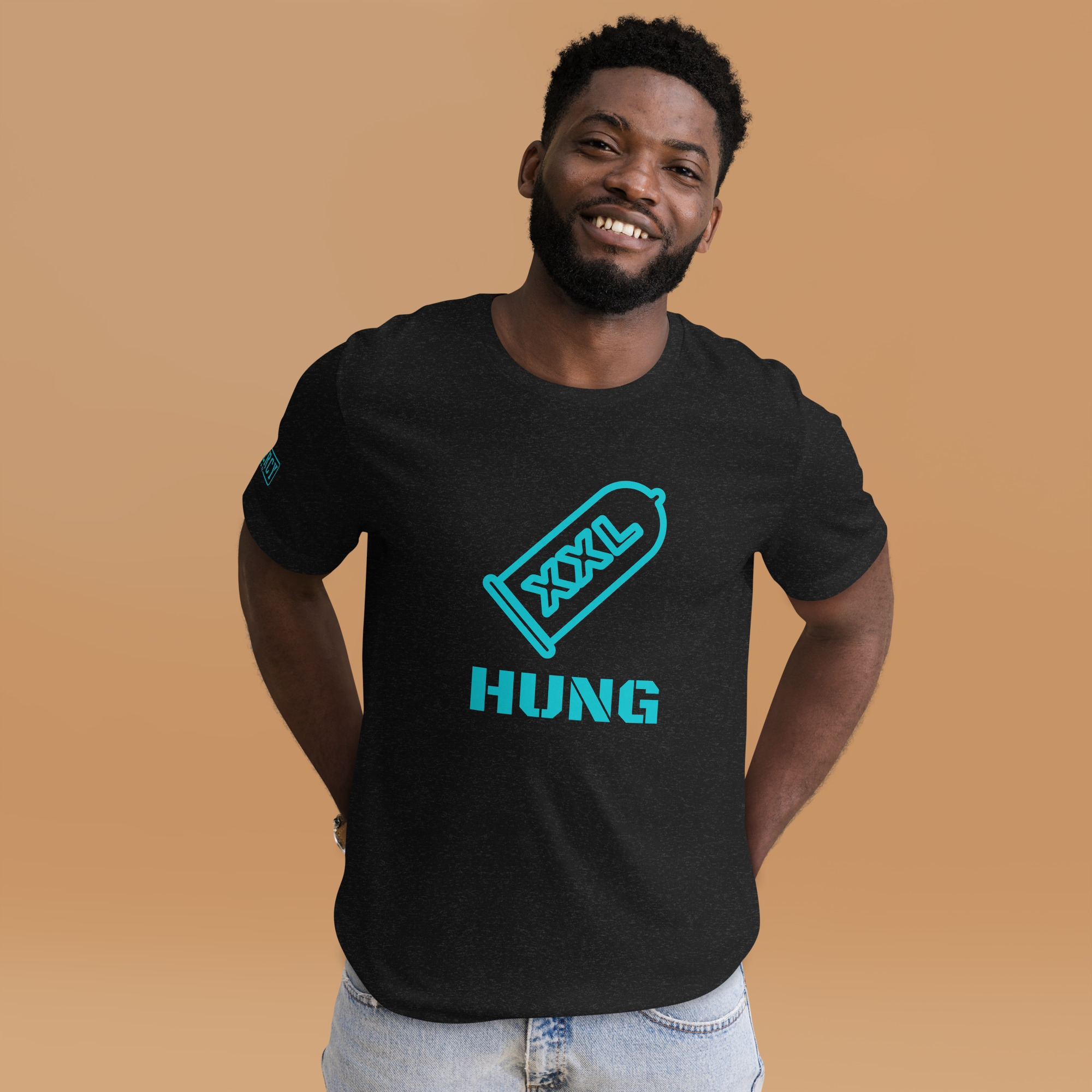XXL Hung TShirt Teal
