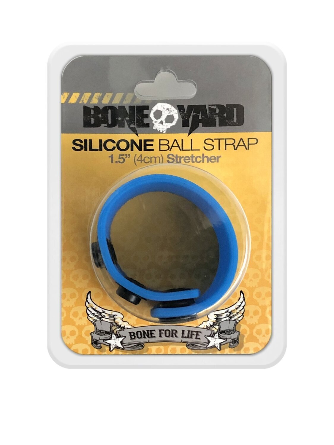 Boneyard - Silicone Ball Strap - 1.5" - Blue