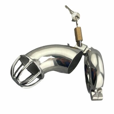 No Mercy Steel - Stainless Steel Chastity Cage - Cuff