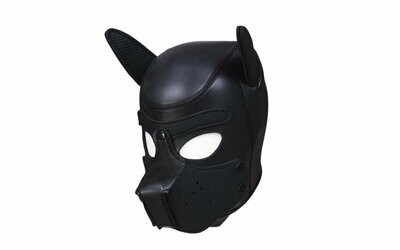 Daytona - Puppy Play Hood Mask - Black